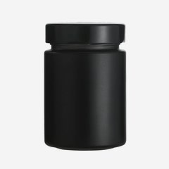FACTUM jar 192ml, black matte, without window