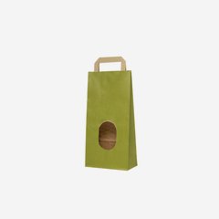 Potato carrier bag 2kg, light green, neutral