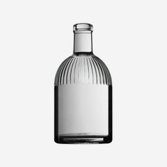Triest bottle 500ml, white, mouth: Cork