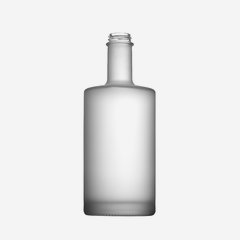 Viva bottle 500ml, matte coated, mouth: GPI28