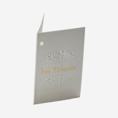 gift tag "ornament" relief