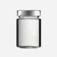 Cylindrical jar FACTUM 192ml, white, mouth: TO58DE