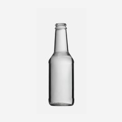 Juice bottle 250ml, white, mouth: CC