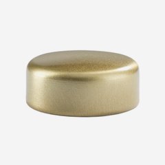 Alum-Synthetic material-Screw cap GPI 28, gold