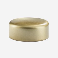 Alum-Synthetic material-Screw cap GPI 33, gold