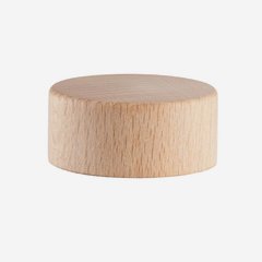 Wooden-Alum-Screw cap GPI 33, natural