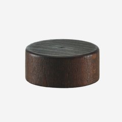 Wooden-Alum-Screw cap GPI 33, brown-stained