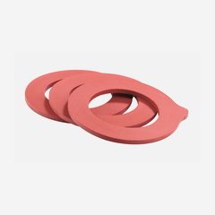 Replacement rubber ring Ø 42x66mm, red