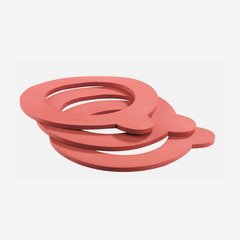 Replacement rubber ring Ø 52x80mm, red