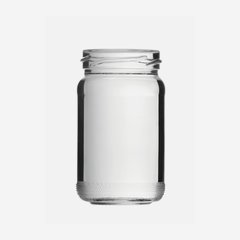 Screw jar 106ml, white, mouth: TO48