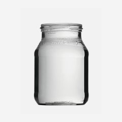 Yogurt jar 500ml, white, mouth: TO70