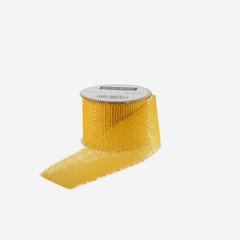 Ribbon made from jute, yellow