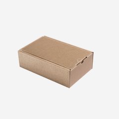 Present cardboard box eCo-wave, brown