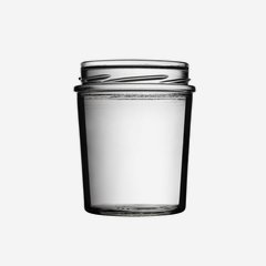 KLARA Screw jar 402ml, white, mouth: TO82DE