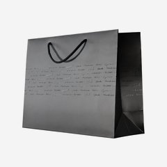Gift carrier bag, "Thank you", 380/130/280