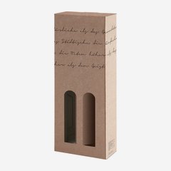 Gift cardboard "Lyrik", 2x 0,5l schnapps bottle