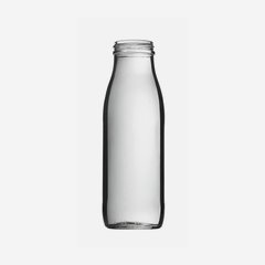 Milk bottle 500ml, white, mouth: TO48