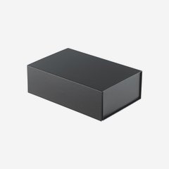 Foldable box „Opal“, linen structure anthracite