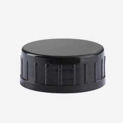 Pilfer proof plastic screw cap 31,5mm, black