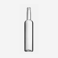 Premium bottle 500ml, white, mouth: MCA28