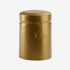 Shrink capsule ø32,8 x H50mm, matt gold