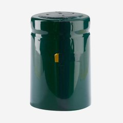 Shrink capsule ø32,8 x H50mm, shiny dark green