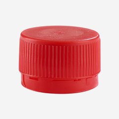 Standard screw cap MCA 28mm, red