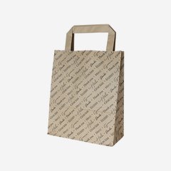 Carrying bag "Thank you", brown, 180/80/220