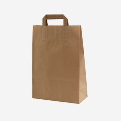 Carrier bag, brown, 250/110/360