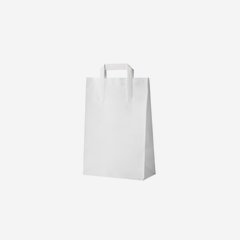 Carrier bag white, neutral
