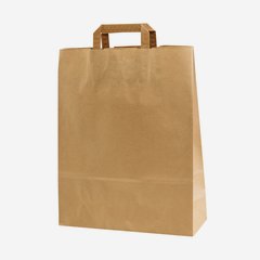 Carrying bag, brown, 320/120/400