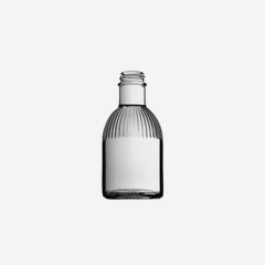 Triest bottle 200ml, white, mouth: GPI28
