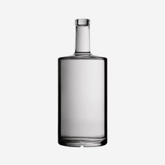 Viva bottle 1500ml, white, mouth: cork