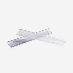 Reusable stripe-fastener 85mm, transparent