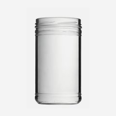 Screw jar 1053ml, white, mouth: TO100