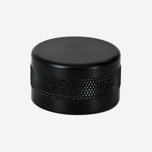 Alu-Plastic Screw cap GPI 28 exclusive, black