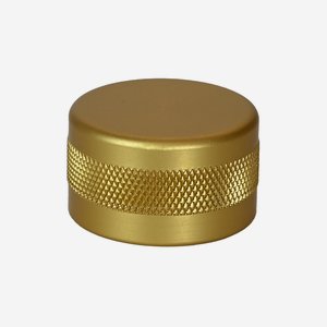 Alu-Plastic screw cap GPI 28 exclusive, gold
