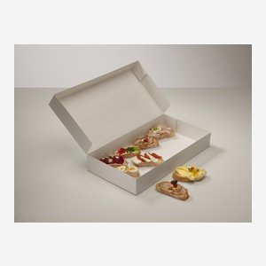 sandwich box, weiß, L470 x W250 x H70mm