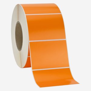 Label 70x100mm, orange