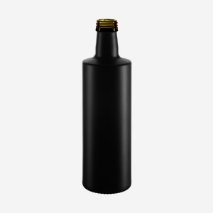 Forum Bottle 500ml, black matte, mouth: PP31,5