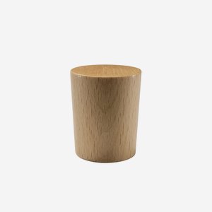 Wooden-Screw cap GPI 28 exclusive, natural
