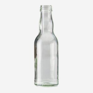 Lili bottle 200ml, white, mouth: MCA28