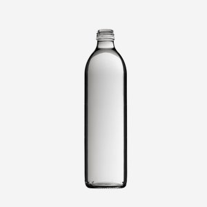 Limette bottle 500ml, white, mouth: MCA28