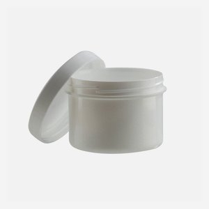 Salve jar 25ml, white, including screw cap