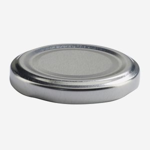 Twist Off Cap, ø58mm, silver