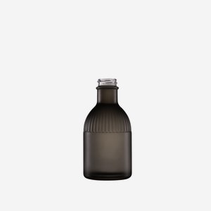 Triest bottle 200ml, grey-mat trans., mouth: GPI28
