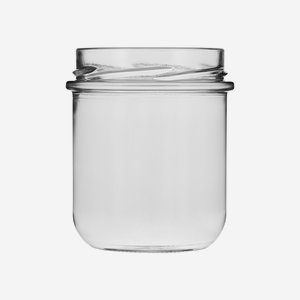  VITA Screw jar 410ml, white, mouth: TO82De