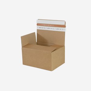 Shipping box, brown, A5 size, 229/164/115