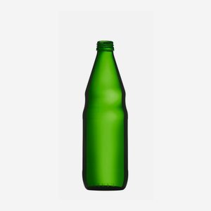 Oil bottle standard 500ml, green, finish: MCA28