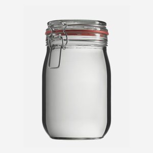 Swint top jar 1140ml, white, round